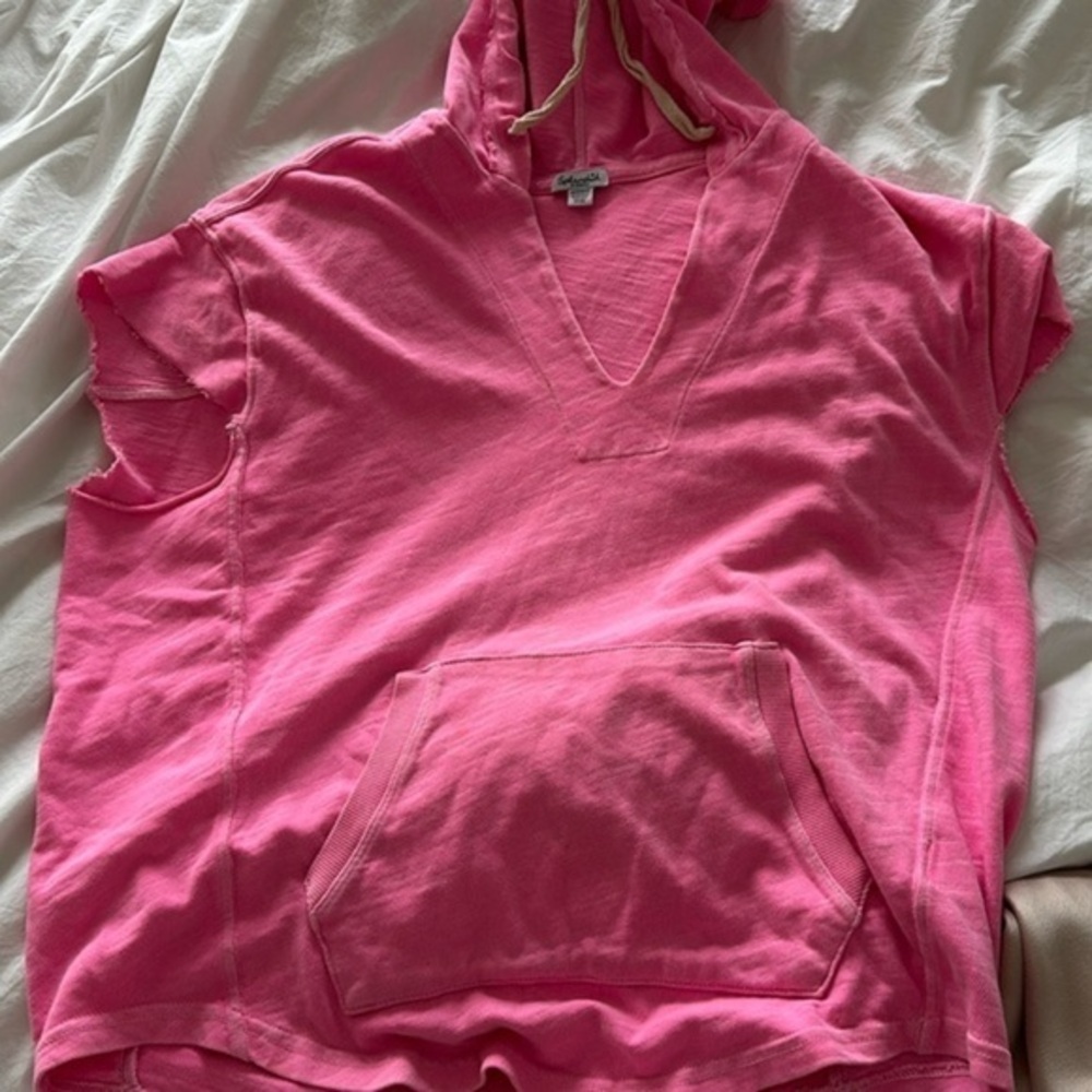 Splendid Pink  XS sleeveless sweatshirt